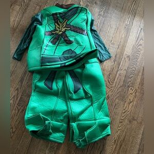 Green Ninjago Kids Costume PLAY CONDITION